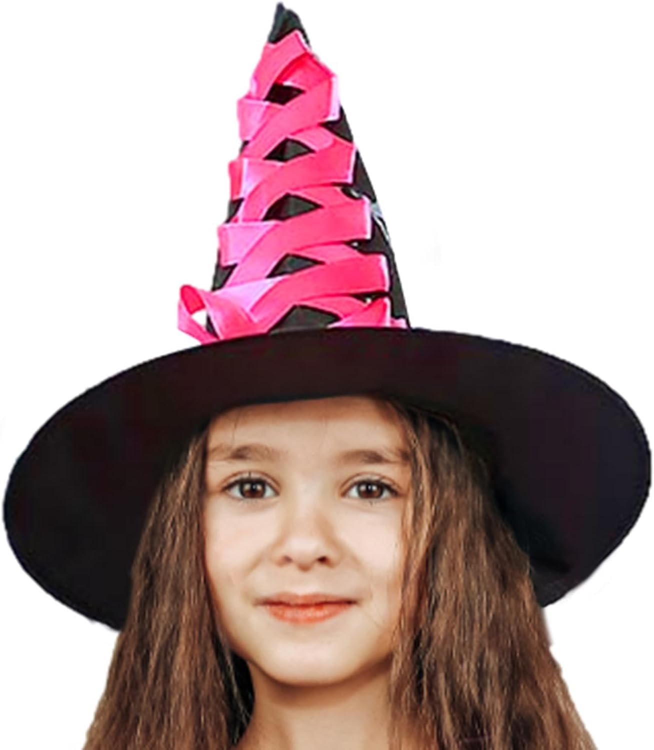 Witch Dress up Accessories,Fairytale Fancy Witch Dress up for Girls | Wizard Cosplay Witch Hat Broom for Teen Girls for Role-, Costume, Parade, Cosplay