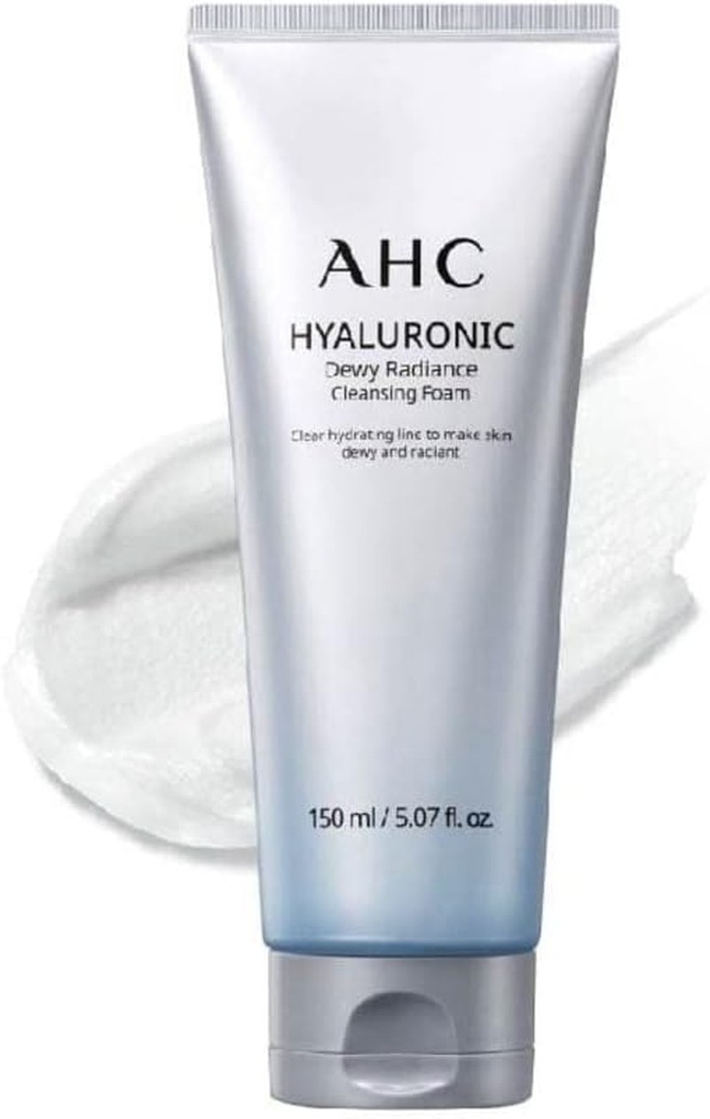 AHC Hyaluronic Dewy Radiance Cleansing Foam, 150 Ml