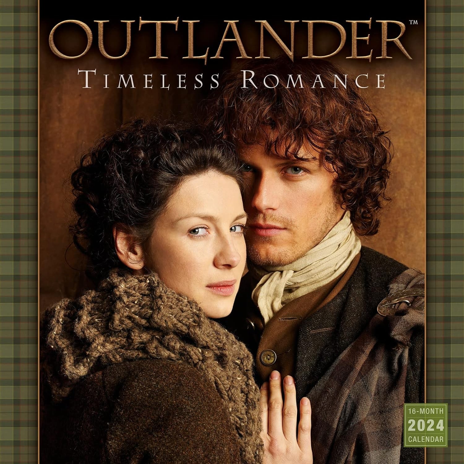 Outlander 2024 16-Month Wall Calendar: Timeless Romance