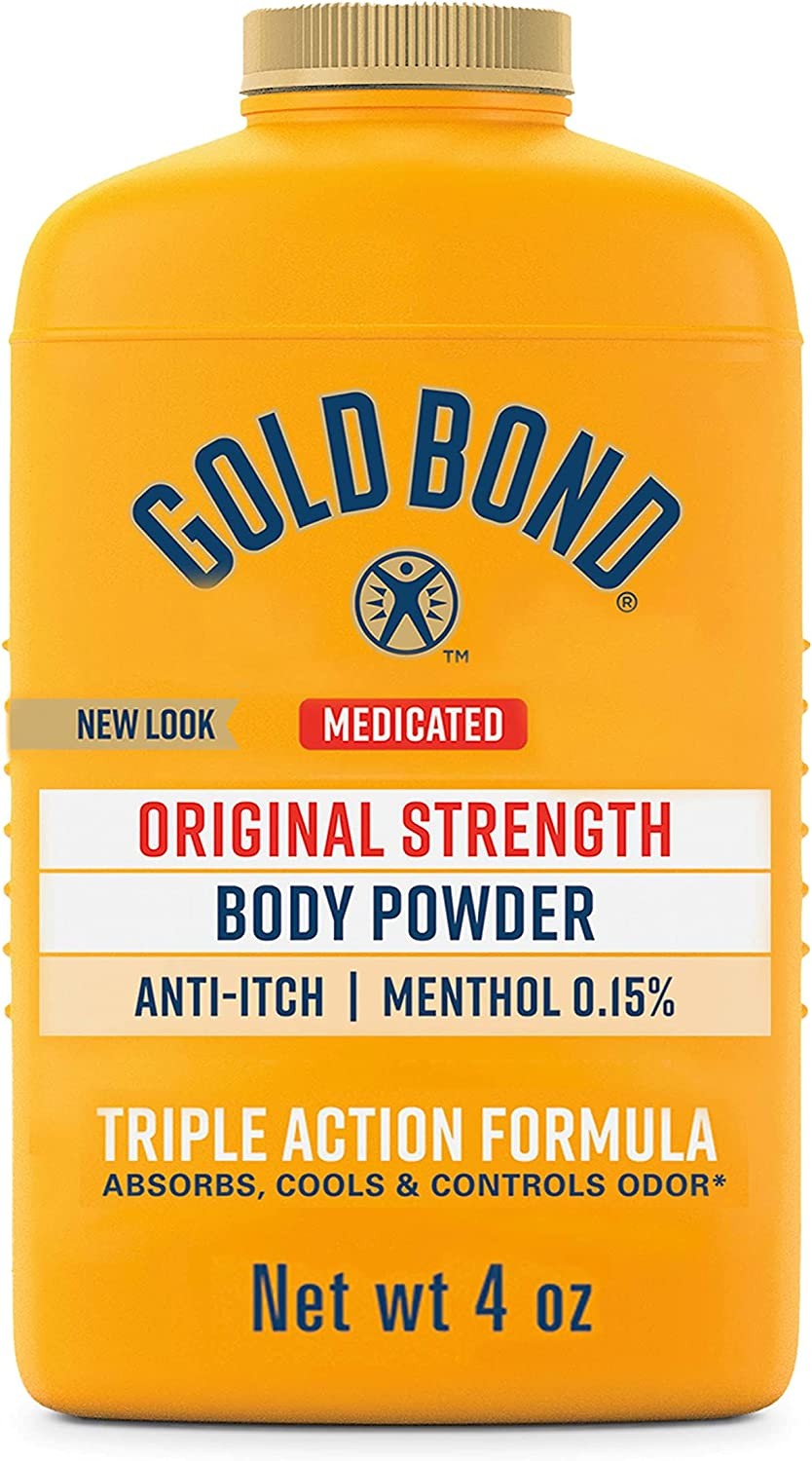 Gold Bond, Medicated Talcfree Original Strength Body Powder, 4 Ounce