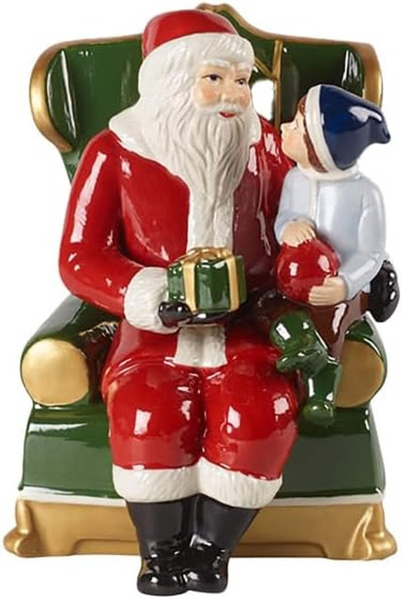 Villeroy & Boch Santa on Armchair Christmas Toys