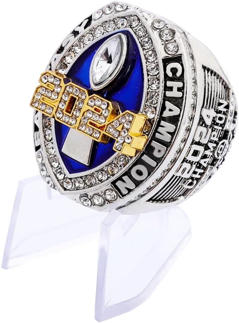 Guancrown Fantasy Football Championship 2024 Ring Award Prize Sports Winner FFL Champion Ring