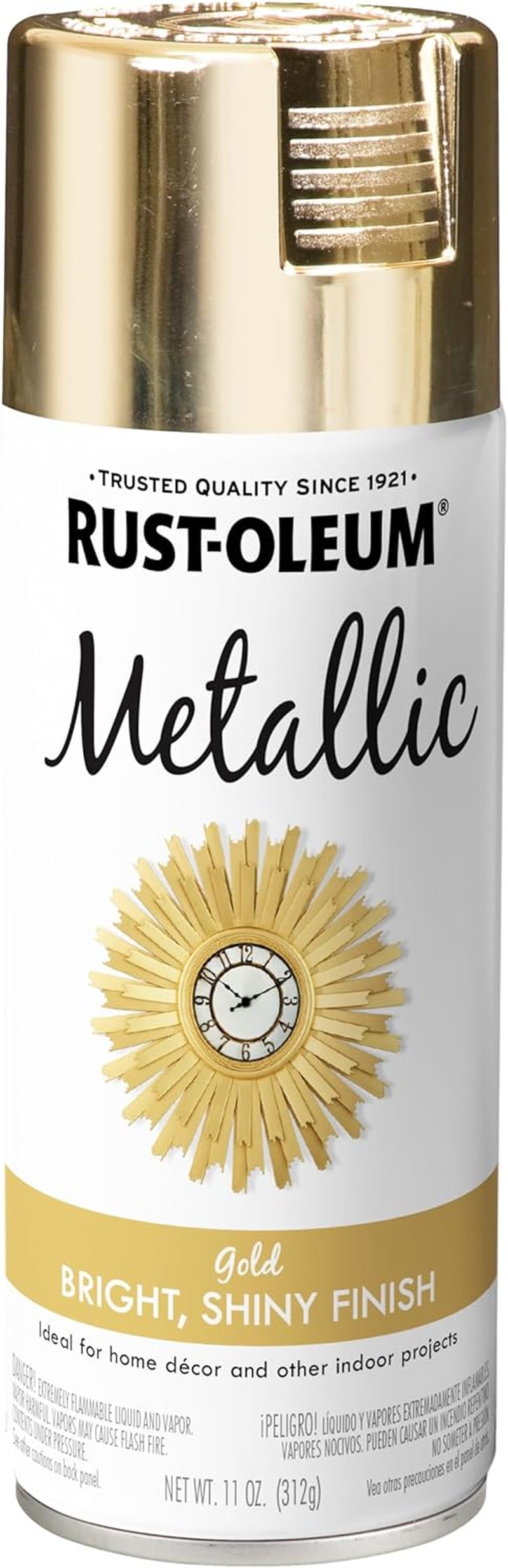 Rust-Oleum 1910830 Metallic Spray, 312 Grams