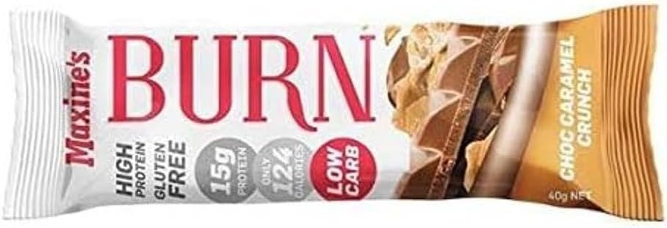 Maxine’S Fat Burn Chocolate Caramel Crunch Protein Bars 12 X 40 G