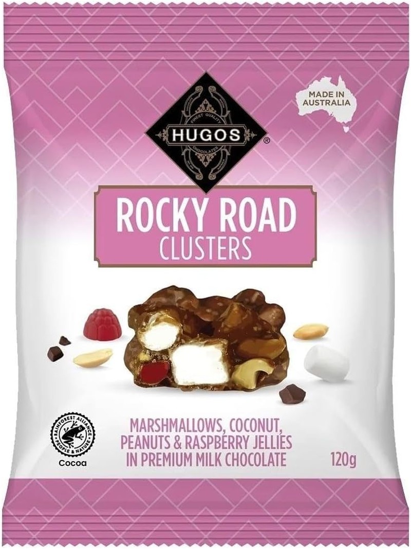 Hugos Rocky Road Clusters 120 G