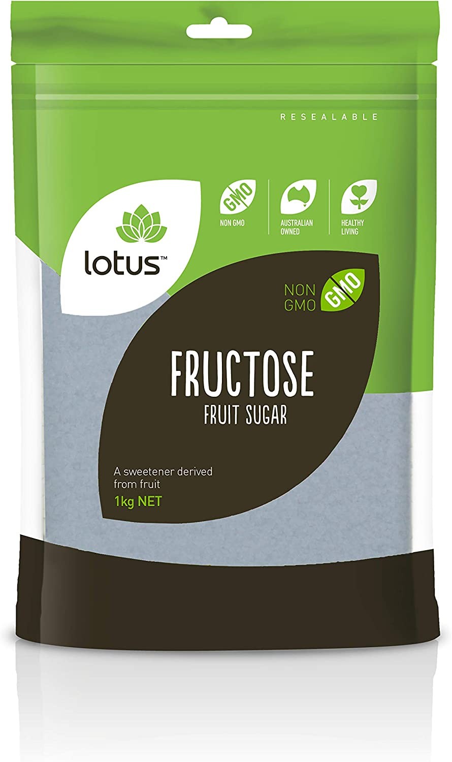 Lotus Fructose Fruit Sugar, 1 Kg