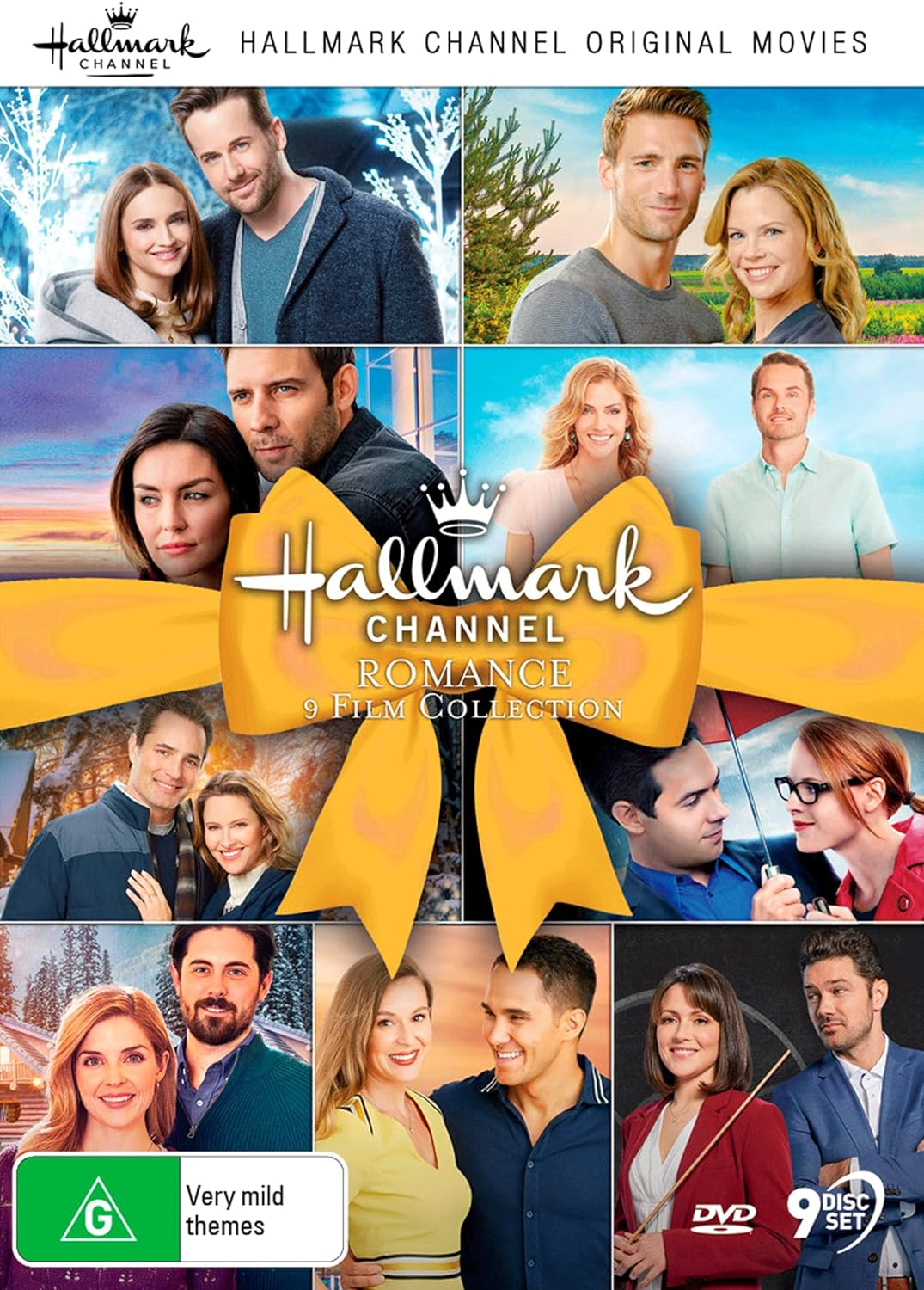 Hallmark Romance 9 Film Collection (Frozen in Love/Love Struck Cafe/The Art of Us/Sun Sand and Romance/Hearts of Winter/Cloudy with a Chance of Love/Snowkissed/Love at Sea/Don’T Go Breaking My Heart) [DVD]