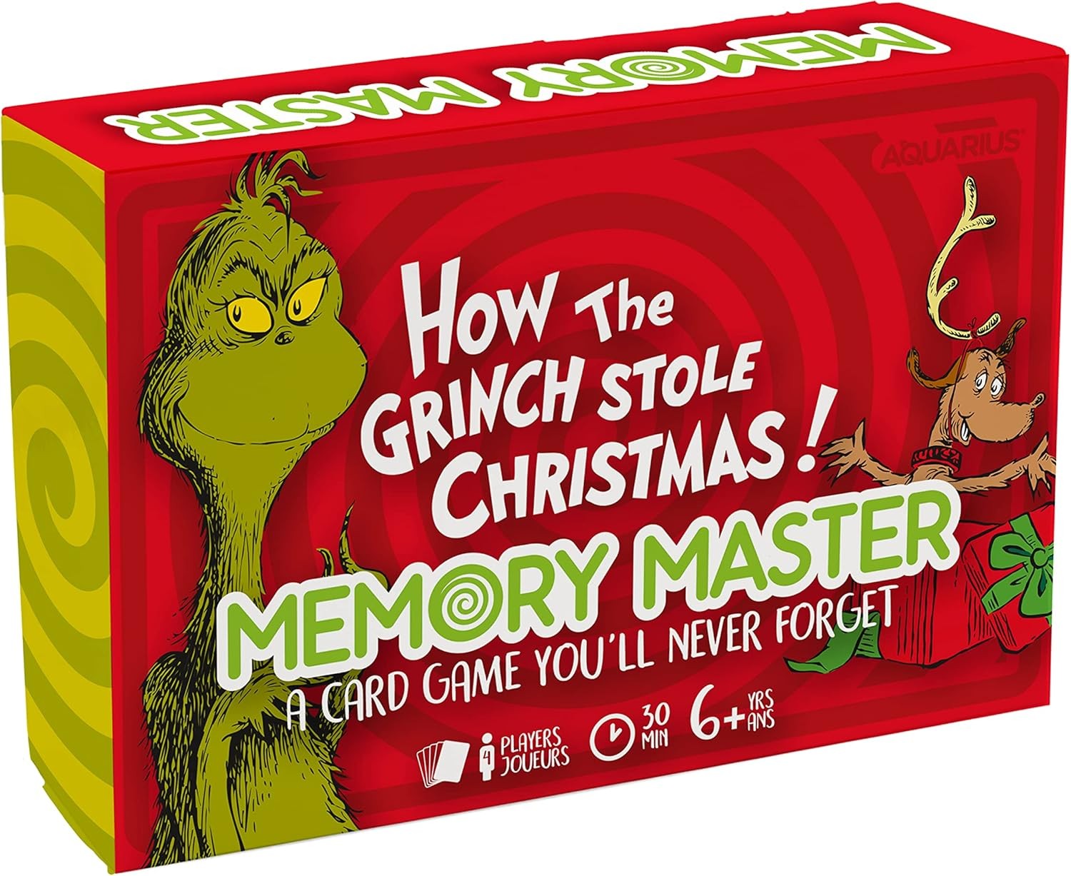 Aquarius the Grinch Memory Master Card Game