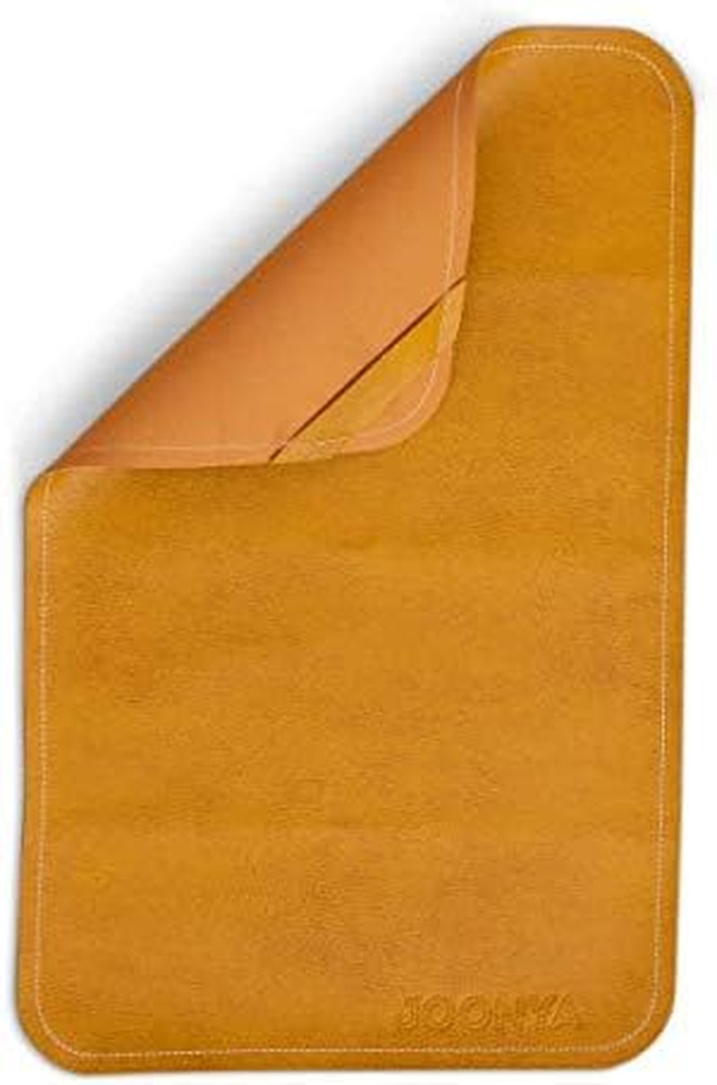 Joonya Baby Changing Mat – Mustard Colour – Buttery Soft Luxe Vegan Leather – Hand Stitched with Hanging Loop – 35 X 55 Cm – Waterpoof – Newborn Change Mat – Perfect Baby Shower Gift