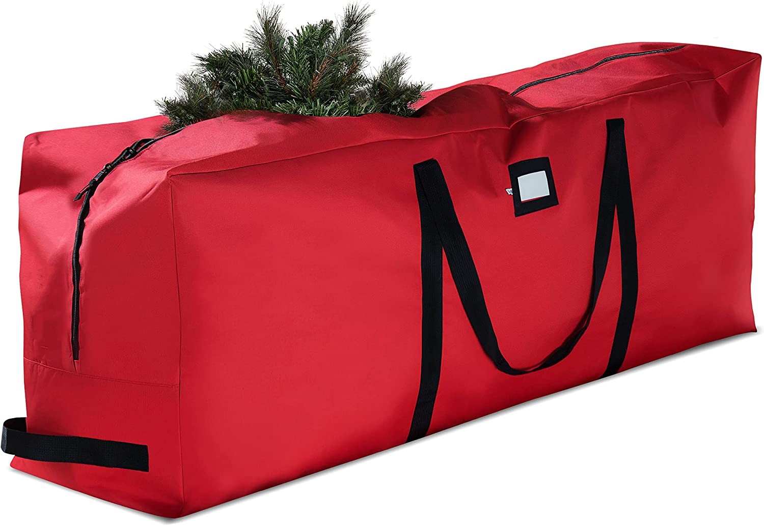 Premium Large Christmas Tree Storage Bag – Fits up to 9 Ft. Tall Artificial Disassembled Trees, Durable Handles & Sleek Dual Zipper – Holiday Xmas Bag Made of Tear Proof 600D Oxford – 5 Year Warranty