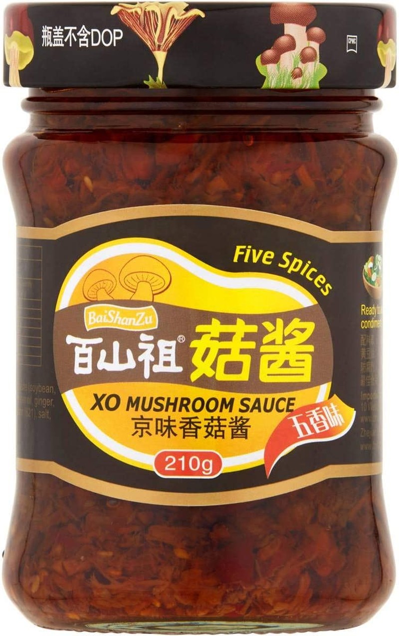 Baishanzu 5 Spice Mushroom Sauce, 210 G