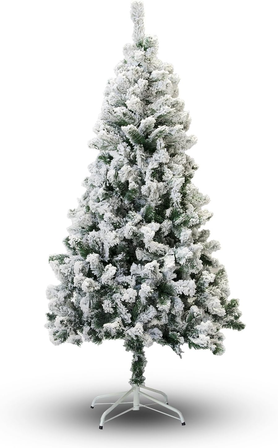 Perfect Holiday Christmas Tree, 4-Feet, Flocked Snow