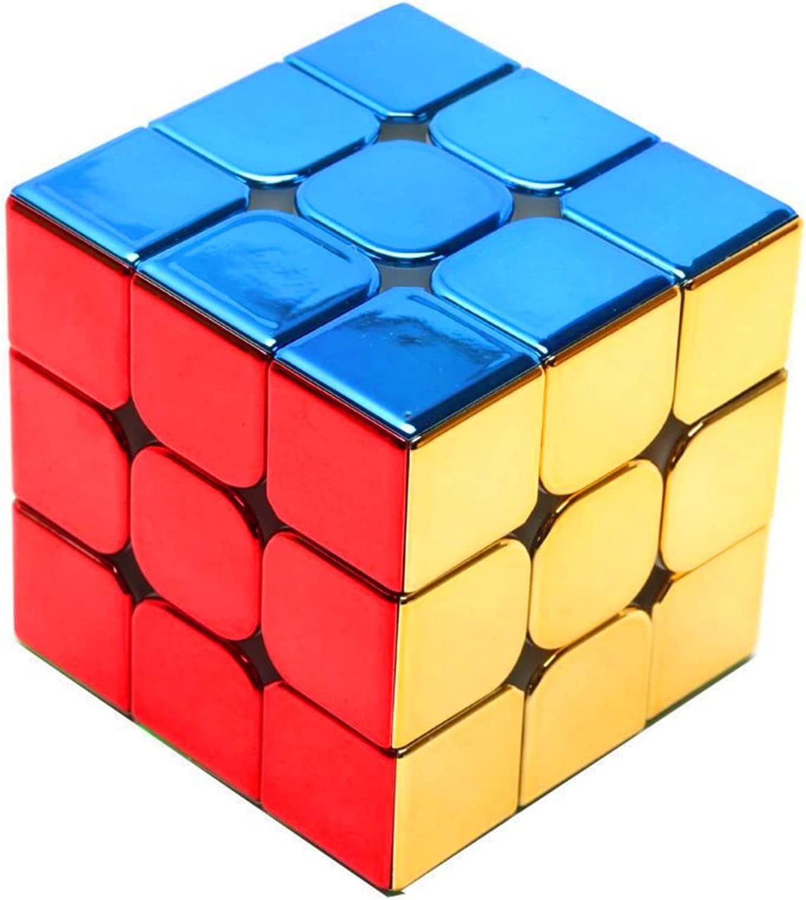 Cuberspeed Cyclone Boys Metallic 3X3 M Speed Cube Magnetic Version