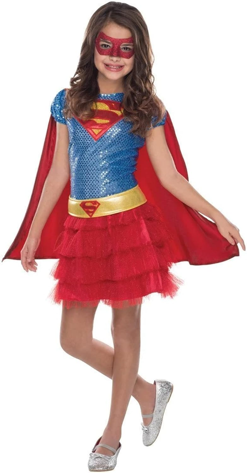 Rubie’S Supergirl Tutu Sequin Costume