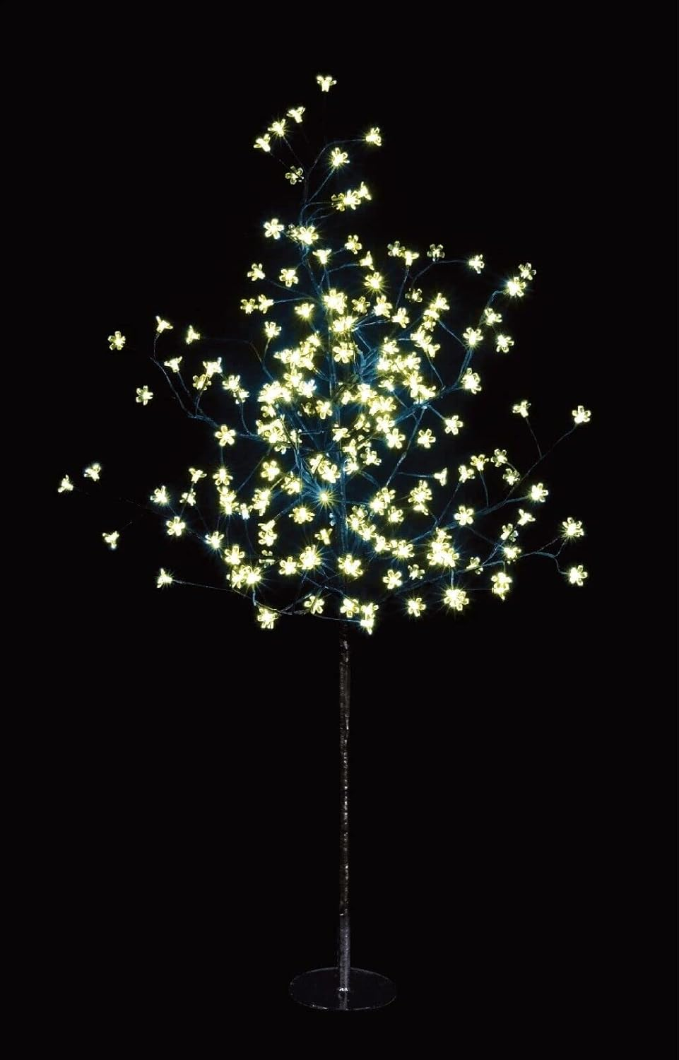 200Led 1.5M Cherry Blossom Solar Christmas Outdoor Tree (Warm White) (2022)