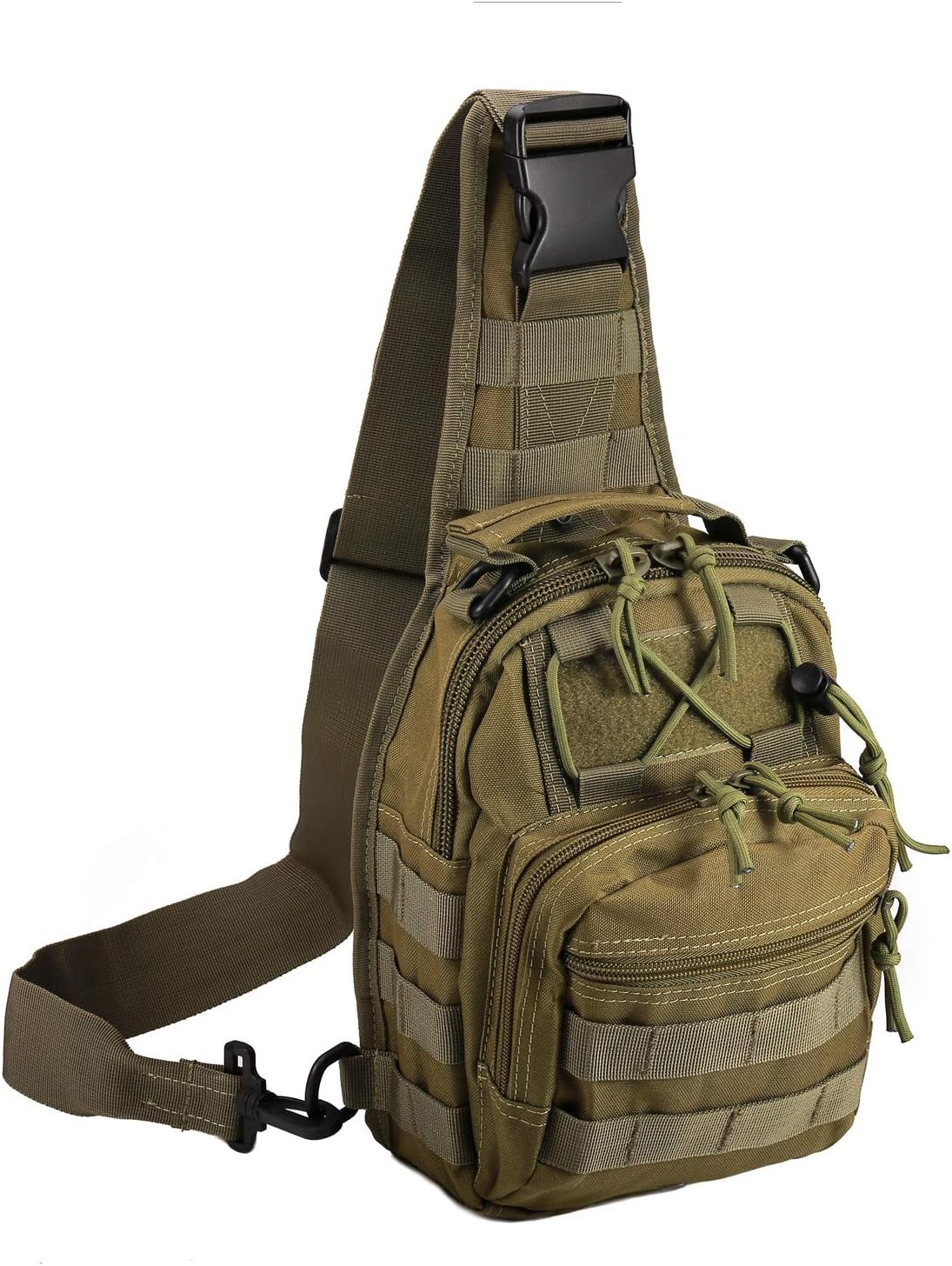 Tactical Shoulder Bag,1000D Outdoor Military Sling Daypack Backpack