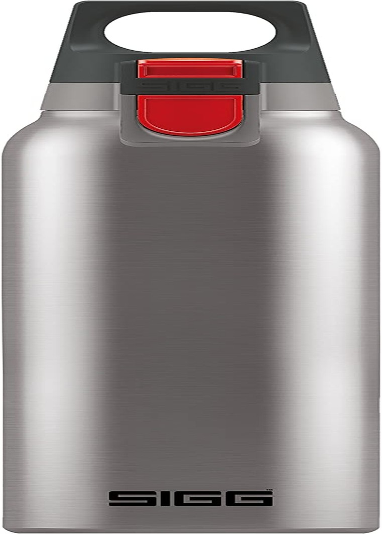 SIGG – Insulated Water Bottle – Thermo Flask Hot & Cold One – with Tea Filter – Leakproof – BPA Free – 18/8 Stainless Steel – Brushed – 0.5L