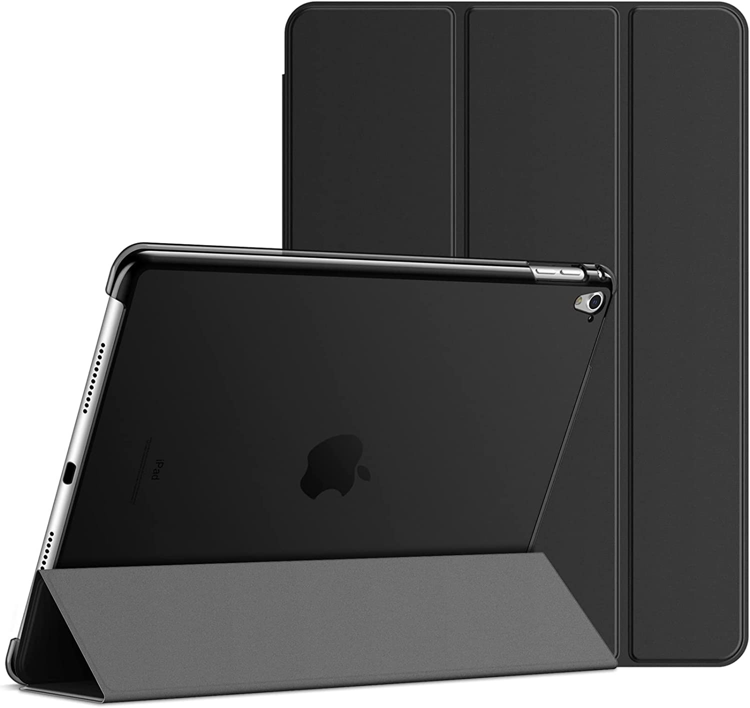 Jetech Case for Ipad Pro 9.7-Inch (2016 Model), Smart Cover Auto Wake/Sleep (Black)