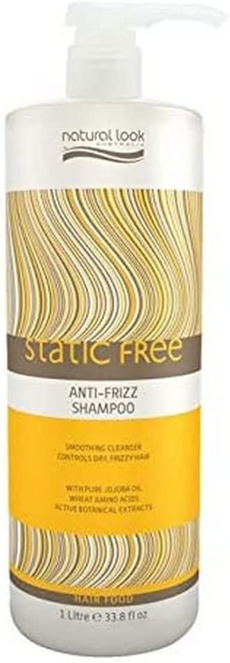 Natural Look Static Free anti Frizz Shampoo 1 Litre