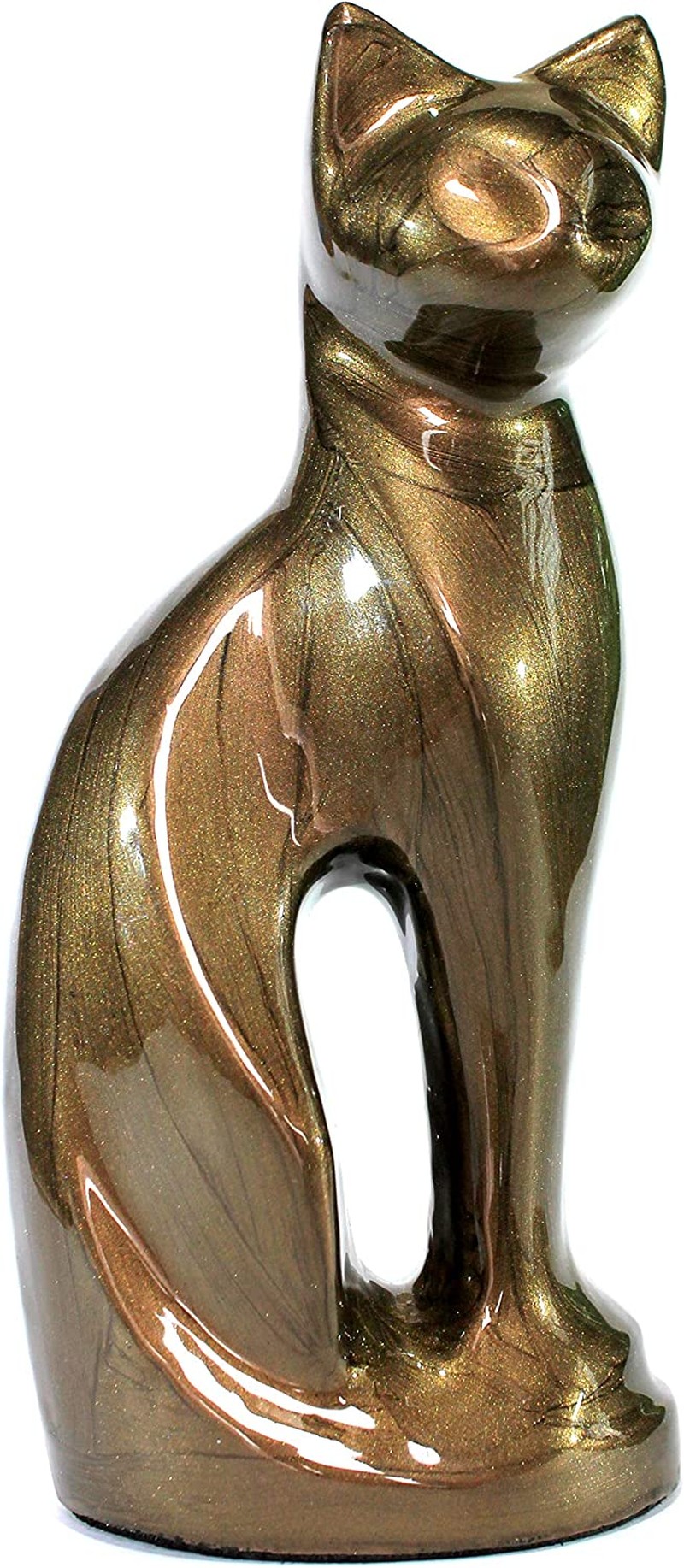 Esplanade- Cat Kitten Shape Cremation Urn | Memorial Funeral Burial Full-Size Urn for Ashes|