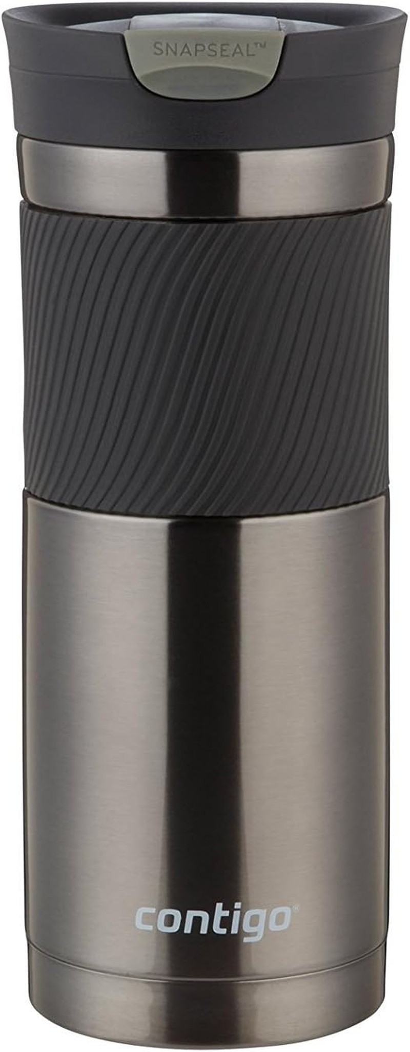 Contigo Snapseal Byron Vacuum Insulated Stainless Steel Travel Mug, 20Oz, Gunmetal