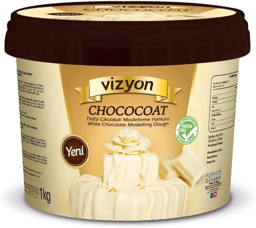 Vizyon White Chocolate Modelling Paste 1 Kg