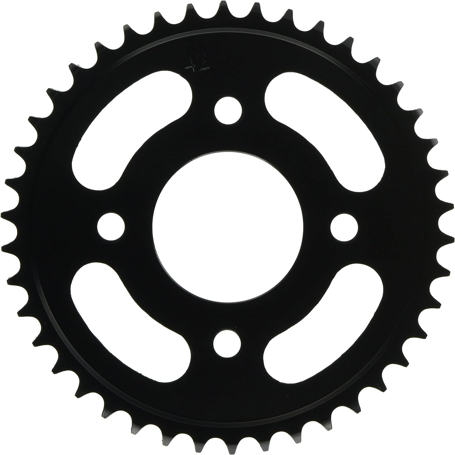 Kitaco 535-1452042 Driven Sprocket Rear Steel Black 42T Grom (JC92) Monkey 125 (JB03) Etc