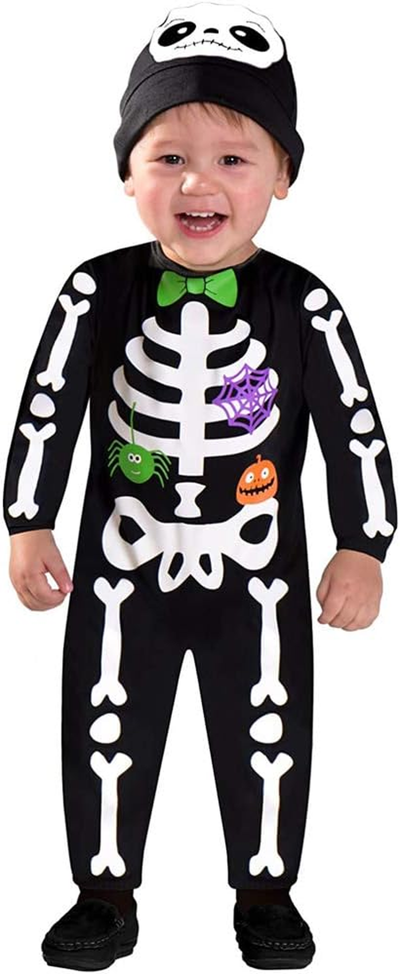 Amscan Mini Bones Fancy Dress Costume, Size