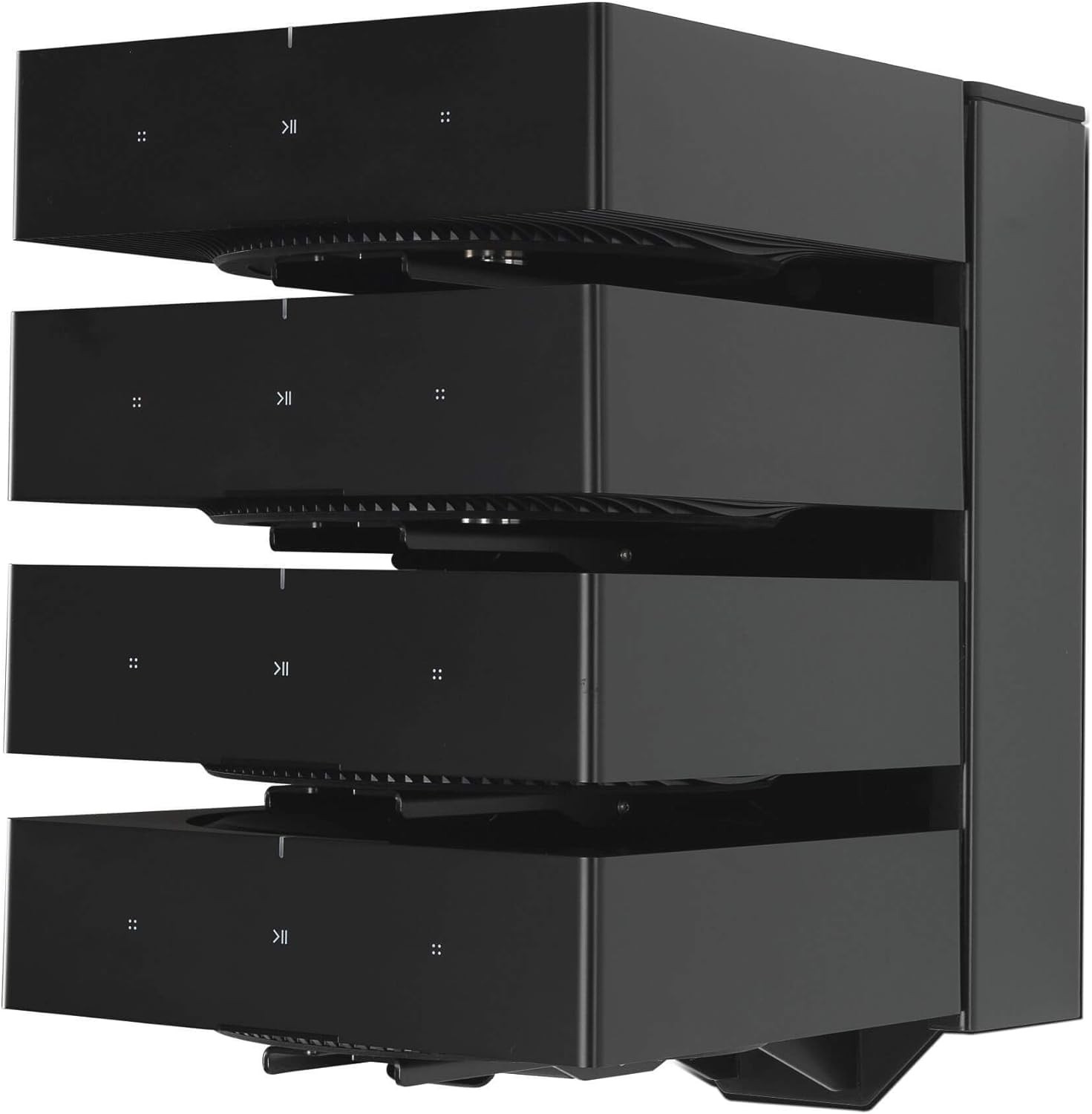 Flexson FLXSAX4DK1021 Dock for 4 Sonos Amps, Black