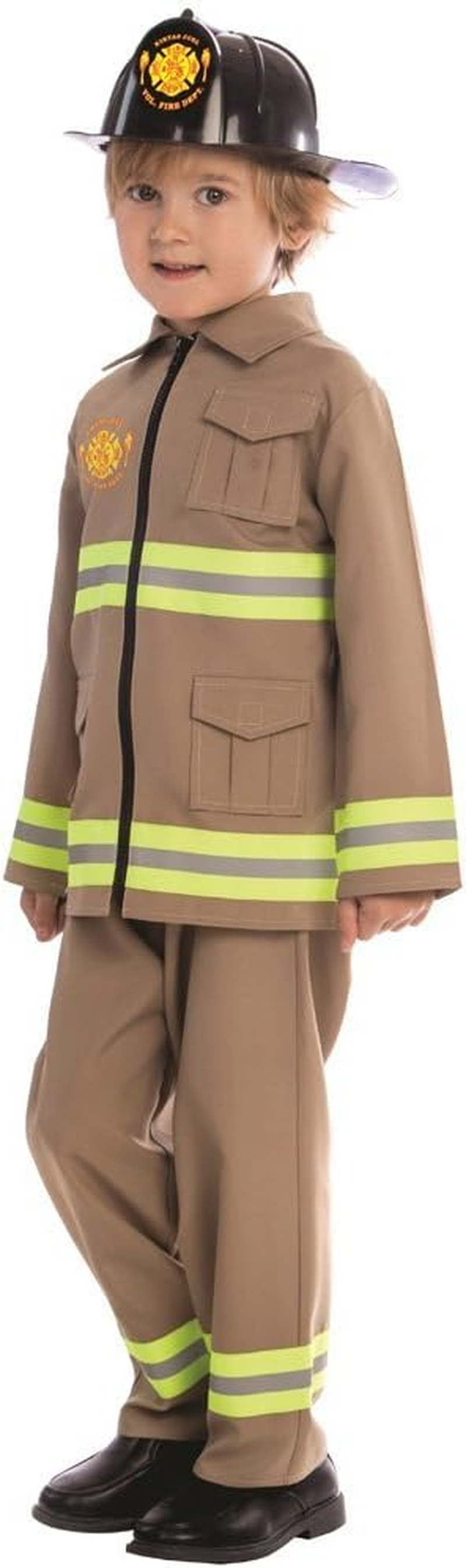 Dress up America Kids KJ Firefighter Costume