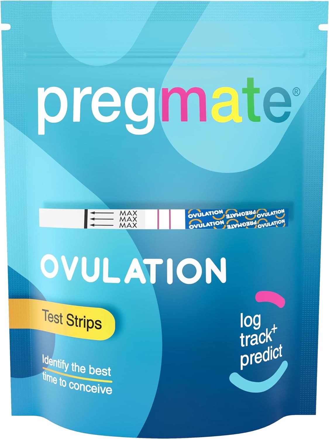 PREGMATE 100 Ovulation LH Test Strips Pregnancy Predictor Kit (100LH)