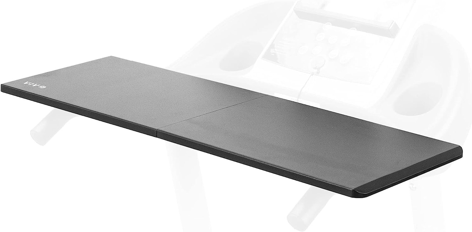 VIVO Universal Treadmill Desk, Ergonomic Platform for Notebooks, Tablets, Laptops, and More, Workstation for Treadmill Handlebars up to 31 Inches, Stand-Tdml2