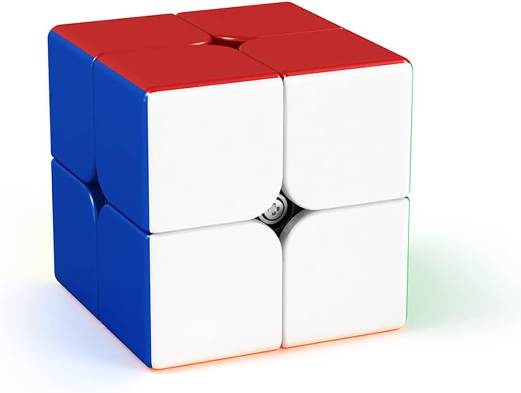 Willking Moyu Meilong 2X2 M Magnetic Stickerless Speed Cube MFJS MEILONG 2X2X2 M Cubing Classroom Meilong 2X2 M Mini Speed Cube