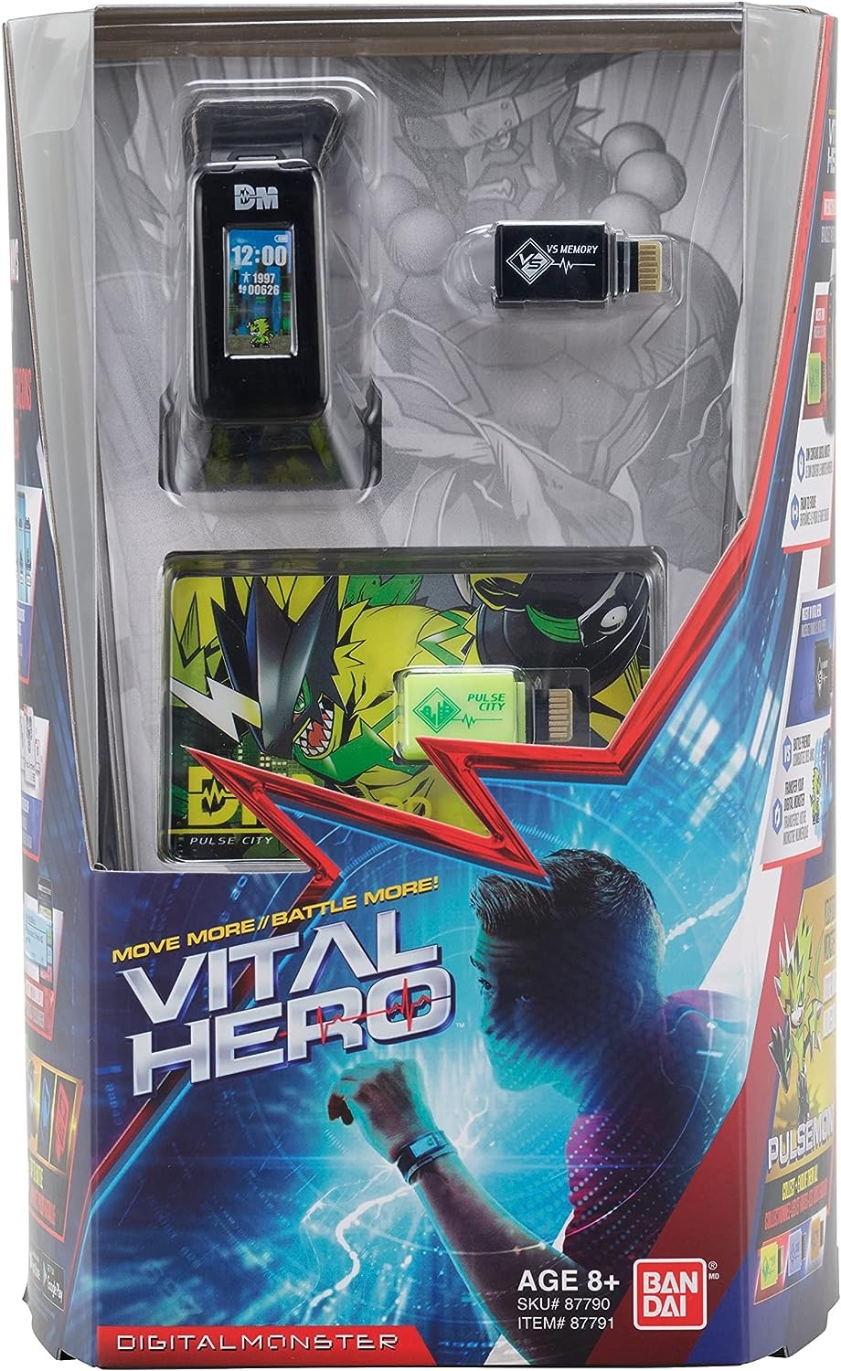 BANDAI Vital Hero Digimon – Black, 87791