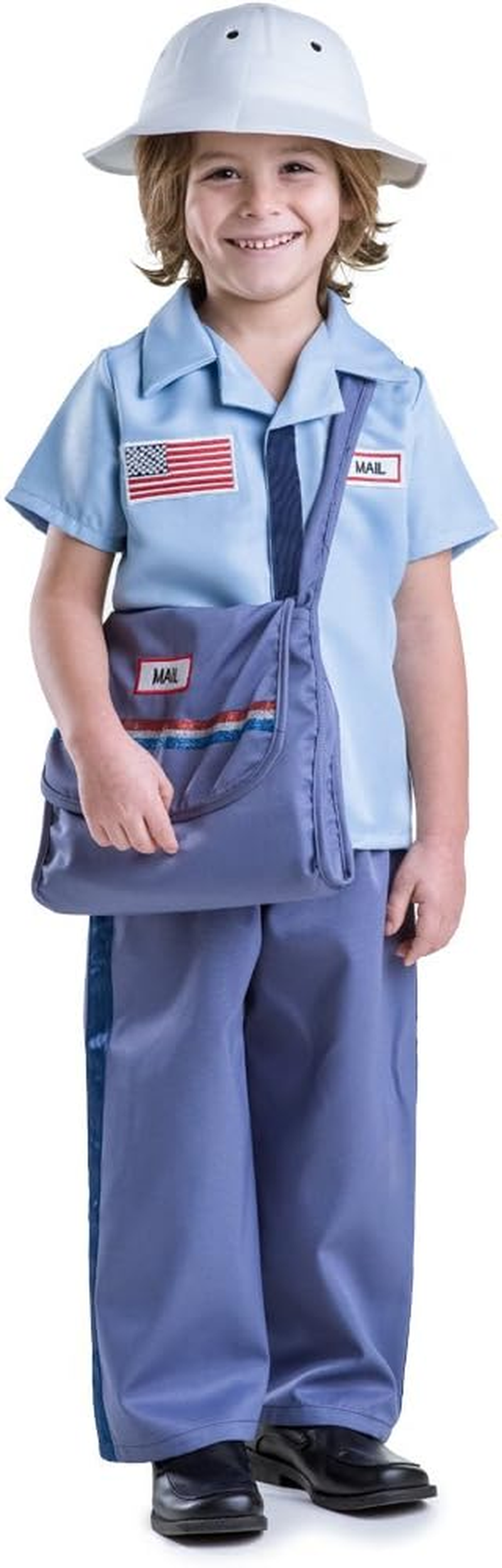 Dress up America Mail Carrier Costume Set for Boys – Beautiful Dress up Set for Role Play