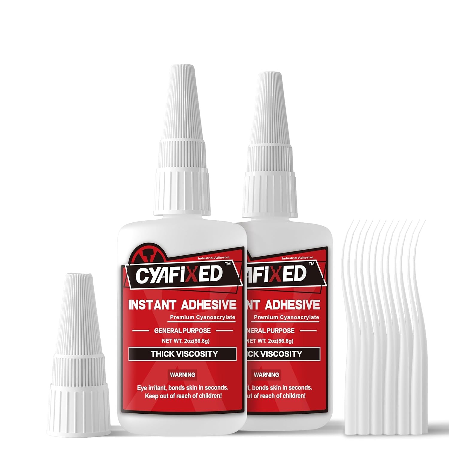 CYAFIXED Strong Cyanoacrylate (CA) Super Glue, High Strength Thick Viscosity Instant CA Glue, 4 Oz. (113.6 Grams) – CA Glue for Hobby Models, DIY Crafts and Filling Gaps