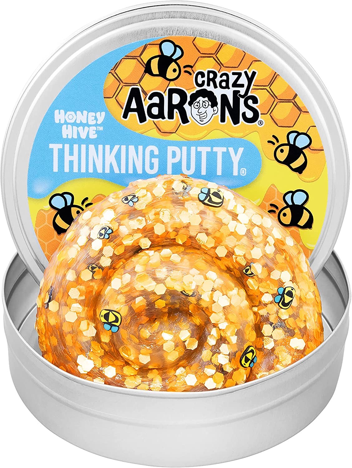 Crazy Aaron’S Putty Honey Hive Trendsetters Thinking Putty