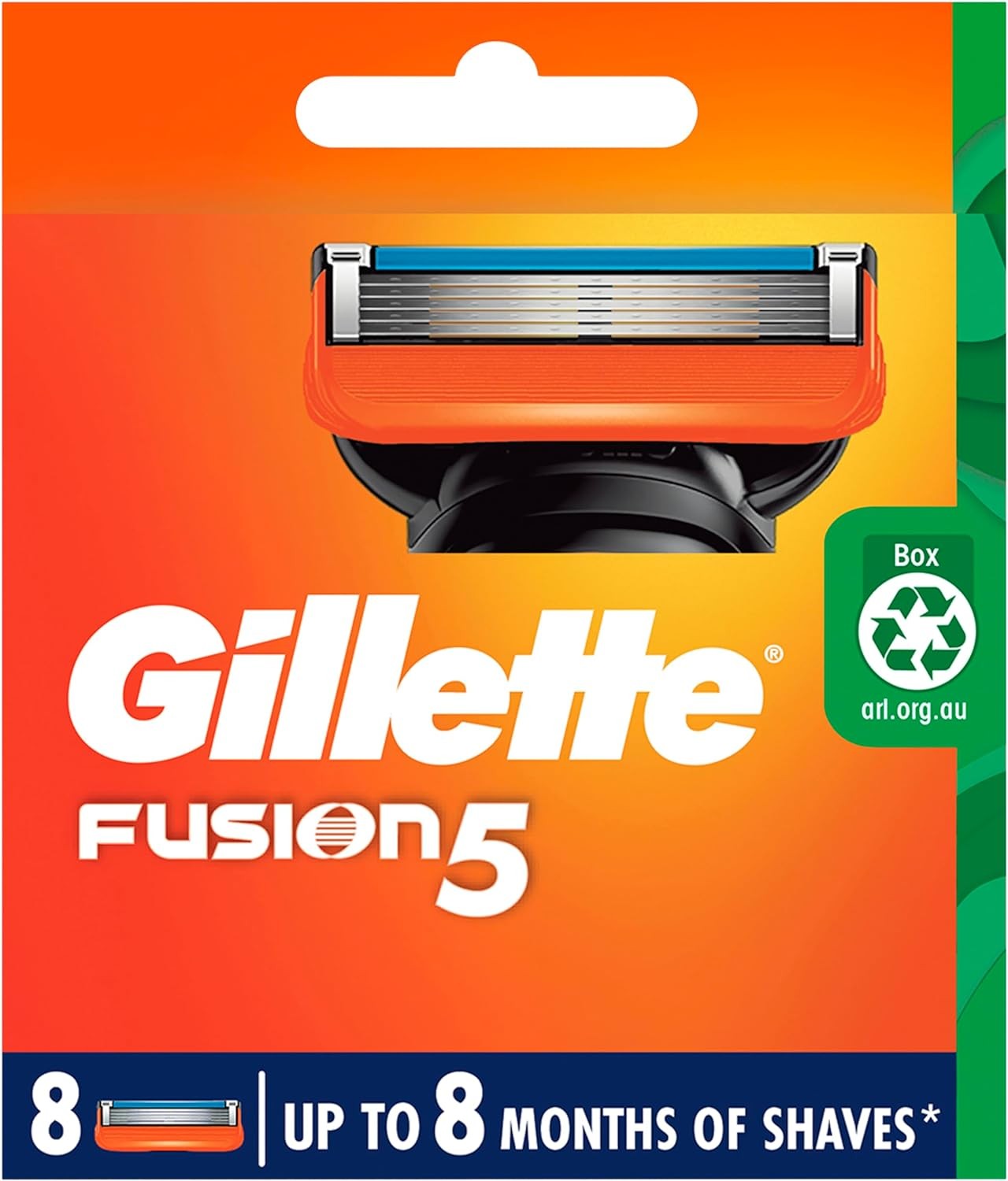 Gillette Fusion Power Razor Blades, 8 Count