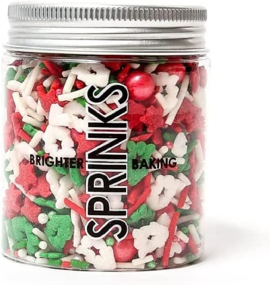 Sprinks Oh Christmas Tree Sprinkles 65 G, Multicolour