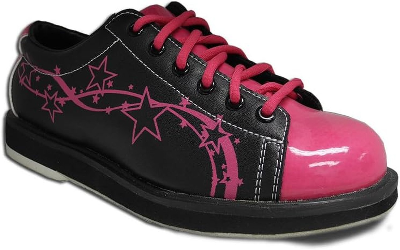 Pyramid Women’S Rise Black/Hot Pink Bowling Shoes