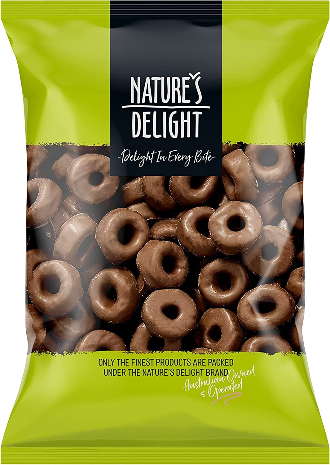 Natures Delight Aniseed Rings Chocolate 300 G