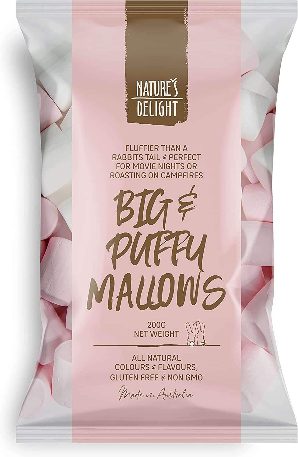 Natures Delight Big and Puffy Marshmallows 200G