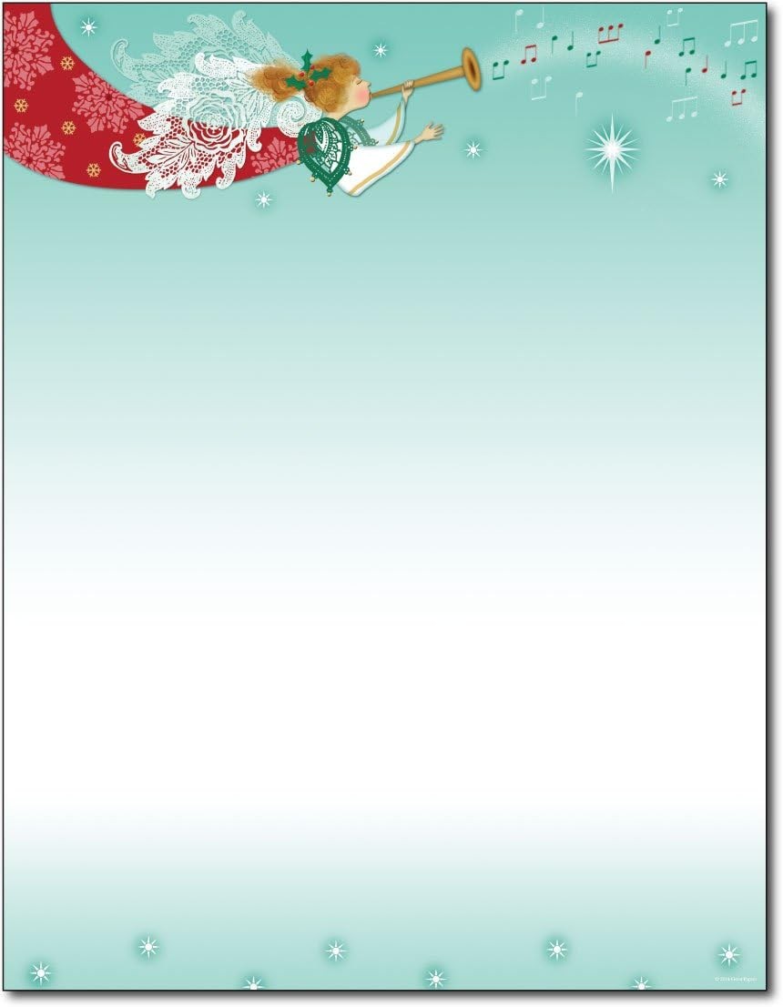 Herald Angel Christmas Paper – 80 Sheets