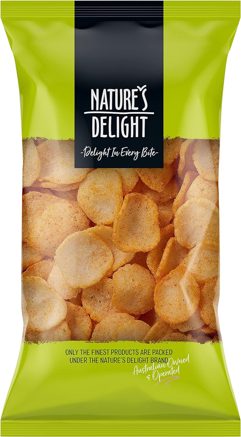 Natures Delight Vege Sweet Chilli and Lime Crackers 75 G