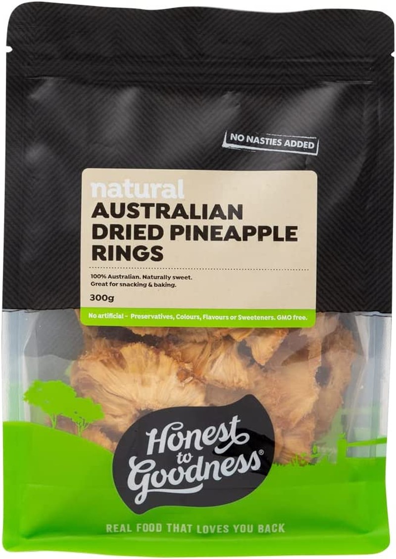 Australian Dried Pineapple Rings 300G