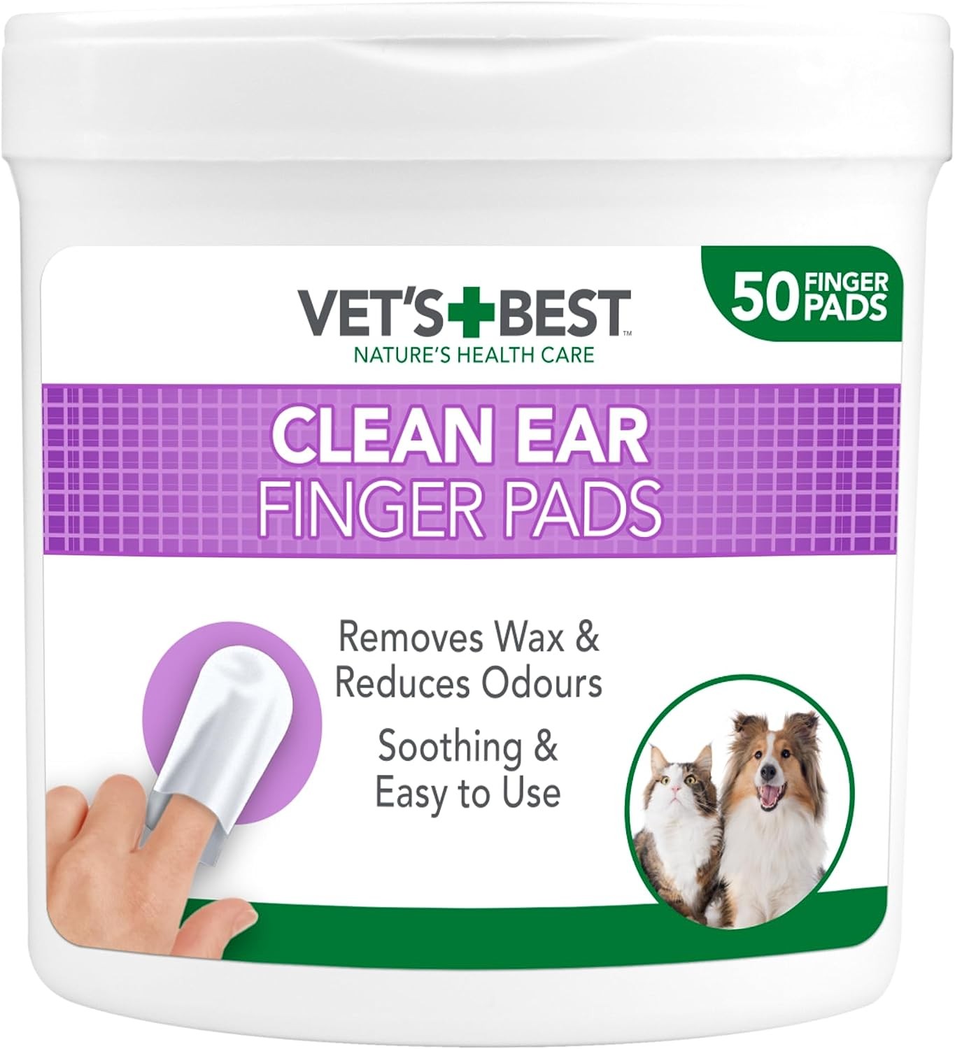 Vet’S Best Ear Cleaning Pads for Dogs (Pack of 50)