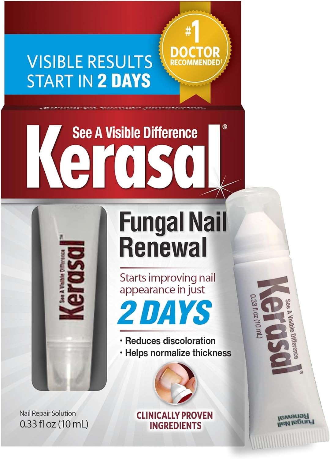 Kerasal Fungal Nail Renewal – Visible Results Start in Just 1 Week, 10Ml