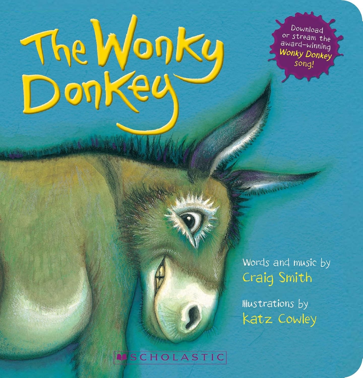 The Wonky Donkey Board Book (With Downloadable Song)