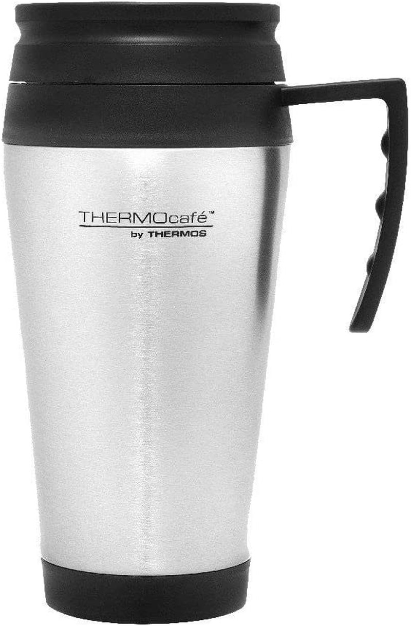 Thermocafe by Thermos Stainless Steel Outer Foam Insulated Travel Mug, 400Ml, DF2000AUS