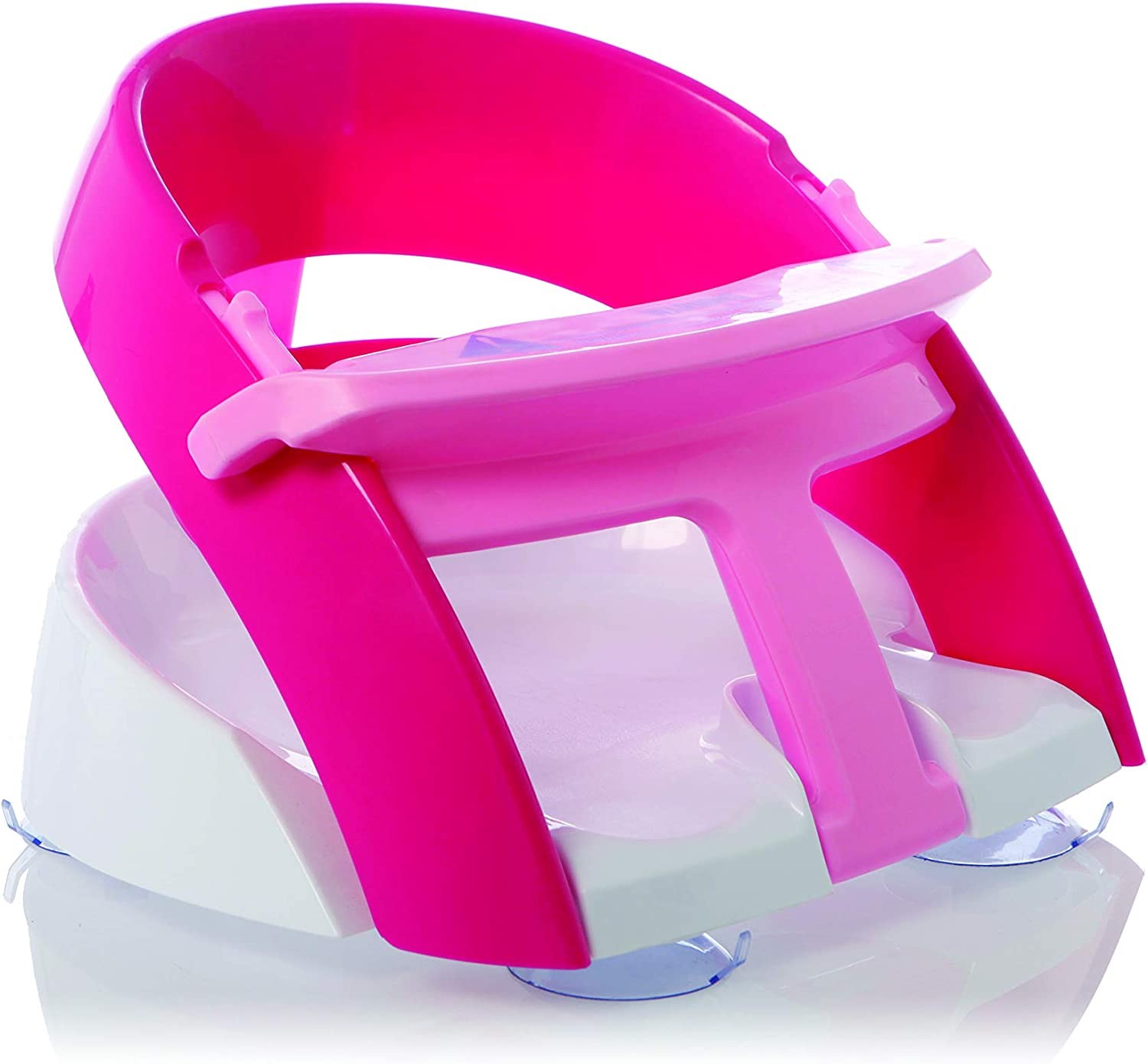 Dreambaby Premium Baby Bath Seat – with Strong Suction Cup Base – Pink – Model F663